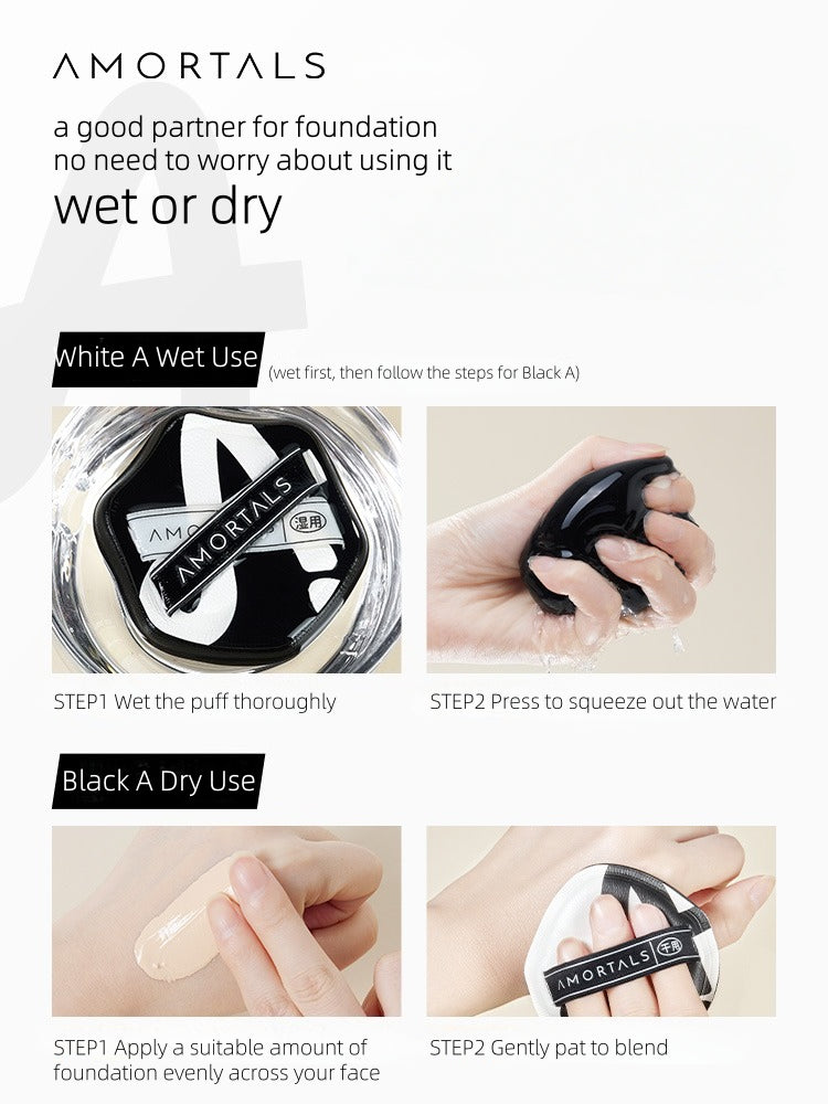 Amortals Double A Makeup Puff Set