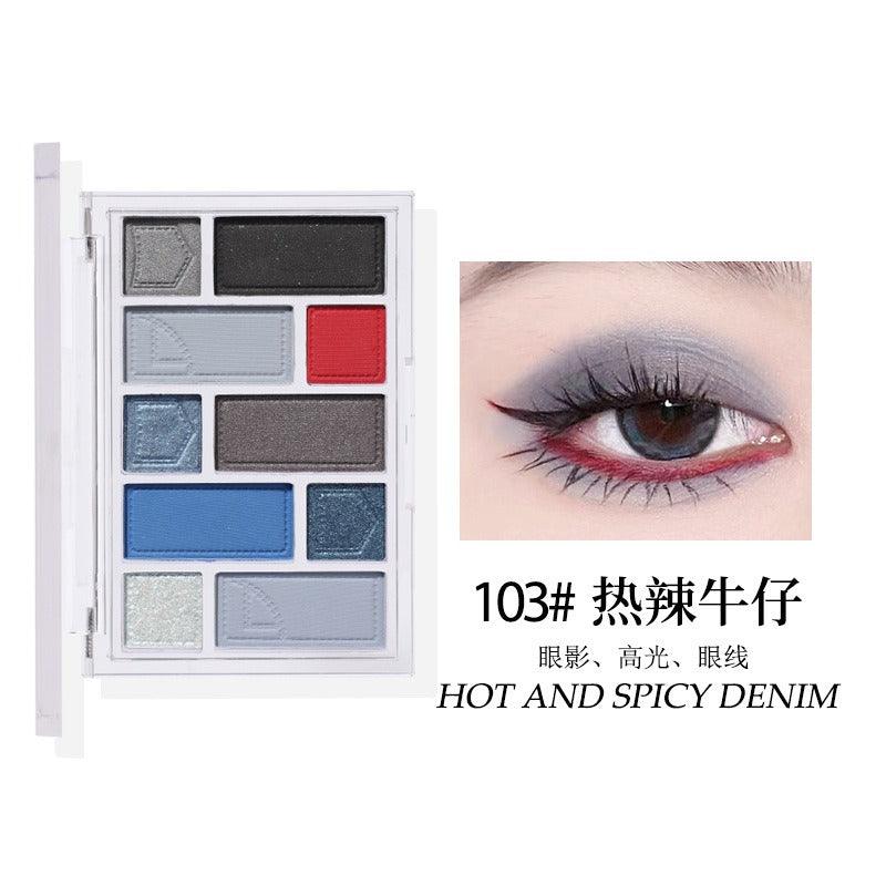 10 Colors Eyeshadow Palette 15g