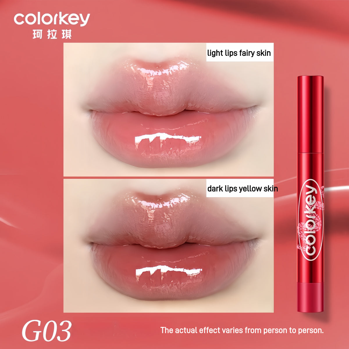 Crystal Glossy Lipstick CNY Lucky Snake Series 2.7g