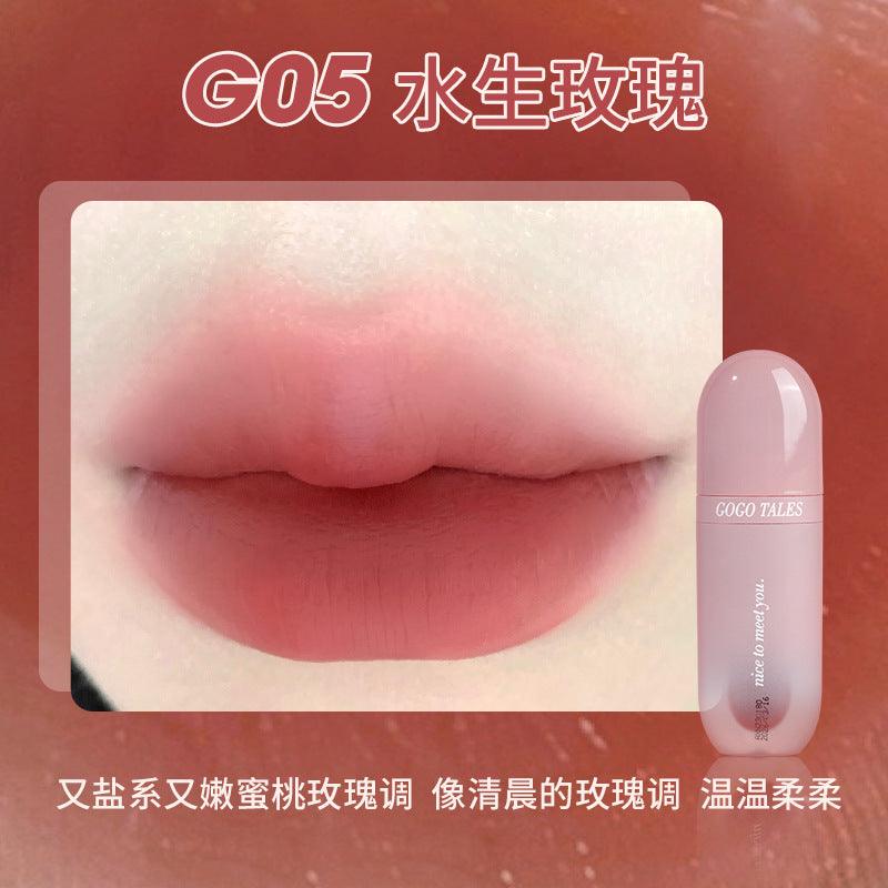 GOGO TALES Nude Water Mist Lip Glaze GT487 - Chic Decent