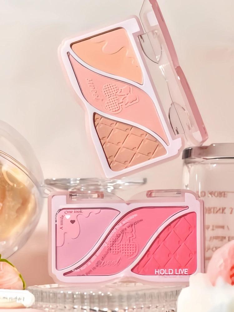 Triple Colors Powder Blusher 9g