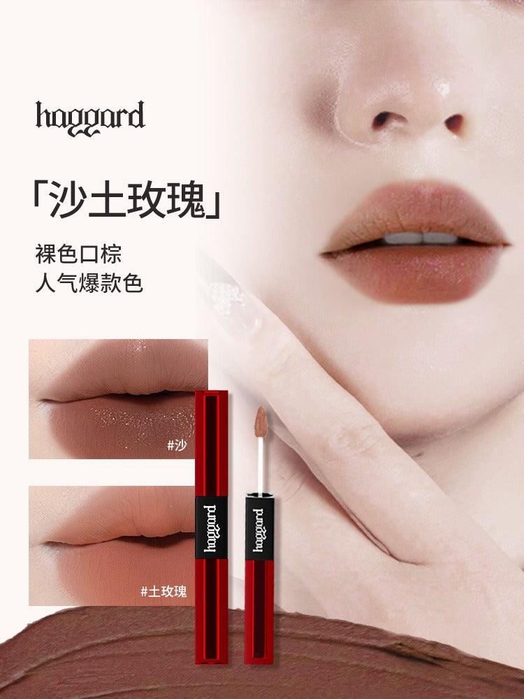 Haggard Double End Lip Gloss Matte Mud 5g