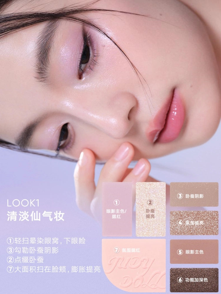 Mood 7 Colors Eyeshadow All-in-one Palette 8.5g