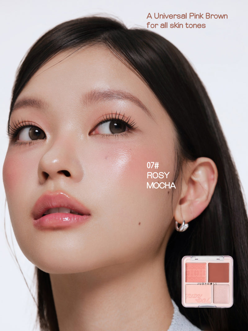 Judydoll Blush N Highlight Palette 9g