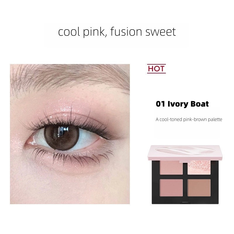 Marie Dalgar - Pink Inky Eye Shadow Palette 7g