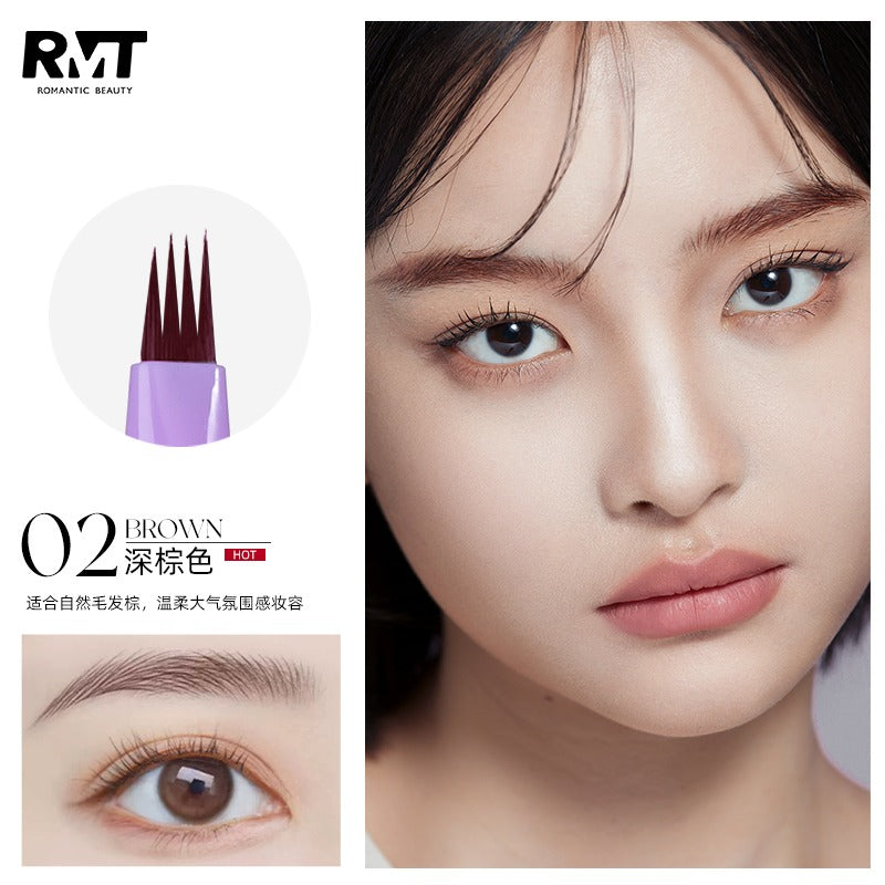 Romantic Beauty Four Claws Liquid Brow Pen 0.5g