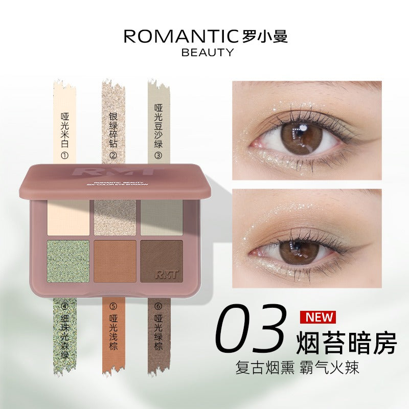 Six Color Eyeshadow 6g