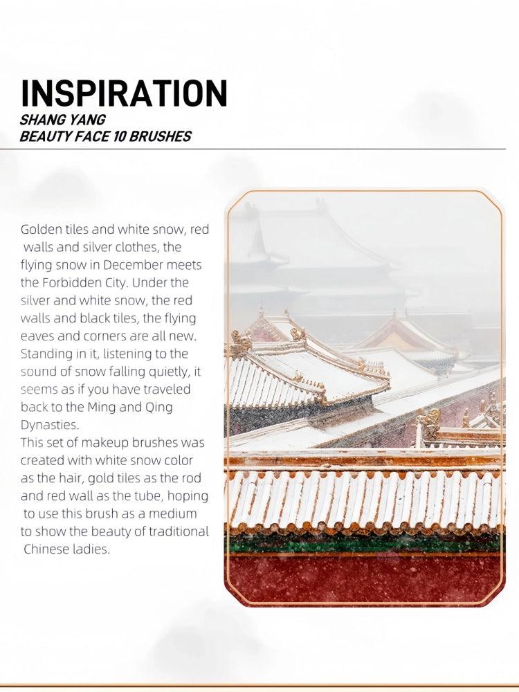 Shang Yang - Beauty Face 10 Brushes Set