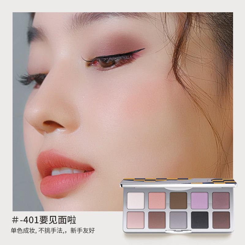 Shedella Checkerboard 10 Colors Eye Palette 10g