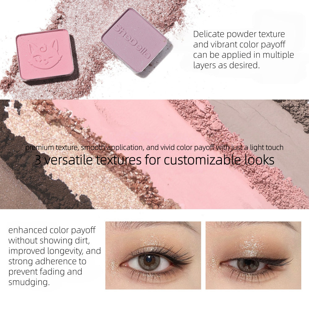 Shedella Cat Series 10 Colors Eyeshadow 14g