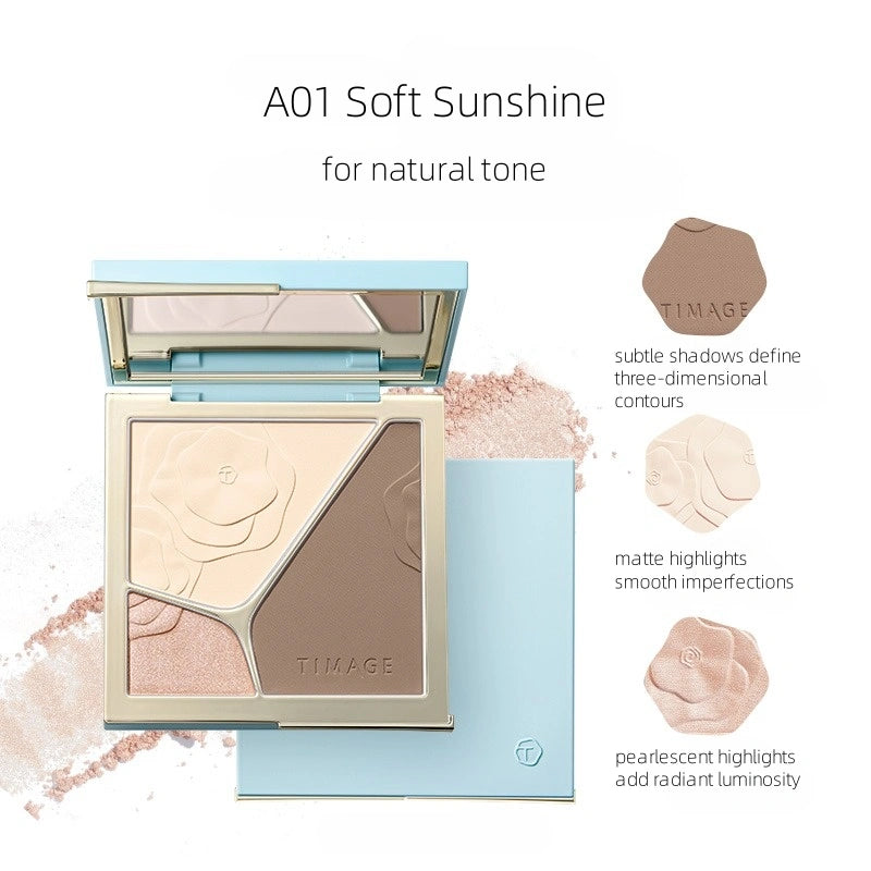 TIMAGE Soft Light and Shadow Blending Palette 17g