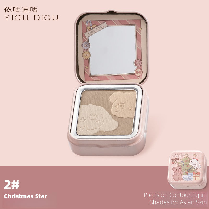 YIGUDIGU - Magical Christmas Night Contour Palette 6.4g