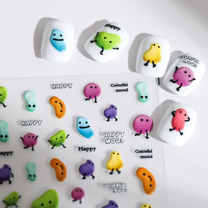 DIY Nail Stickers Nail Art KX277 - Chic Decent