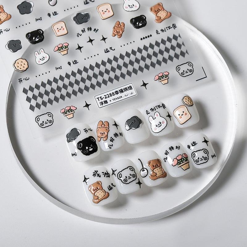 DIY Nail Stickers Nail Art TS2288 - Chic Decent