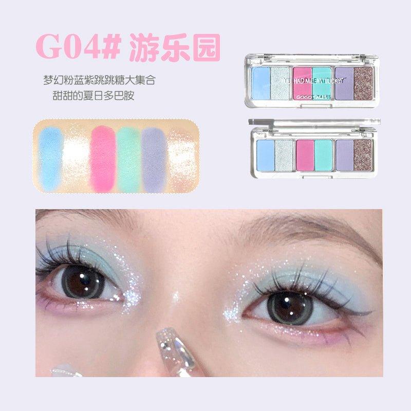6 Colors Eye Shadow 6.6g
