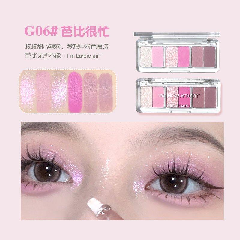 6 Colors Eye Shadow 6.6g
