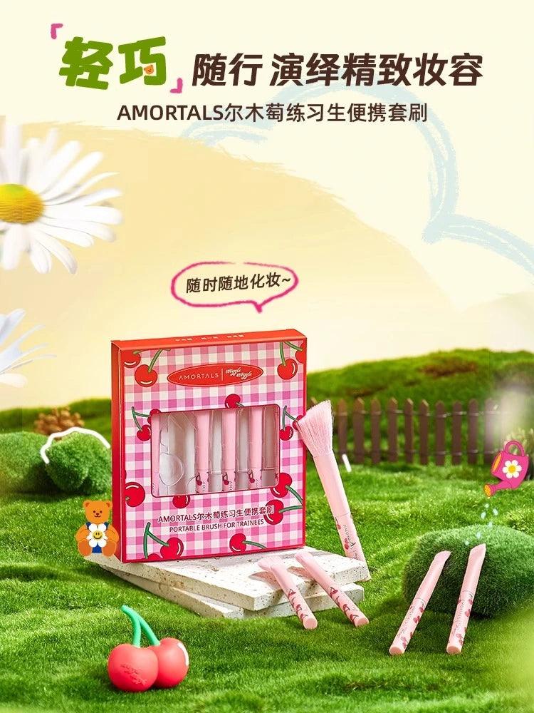 Amortals 尔木萄Wiggle Wiggle 化妆刷 5 件套
