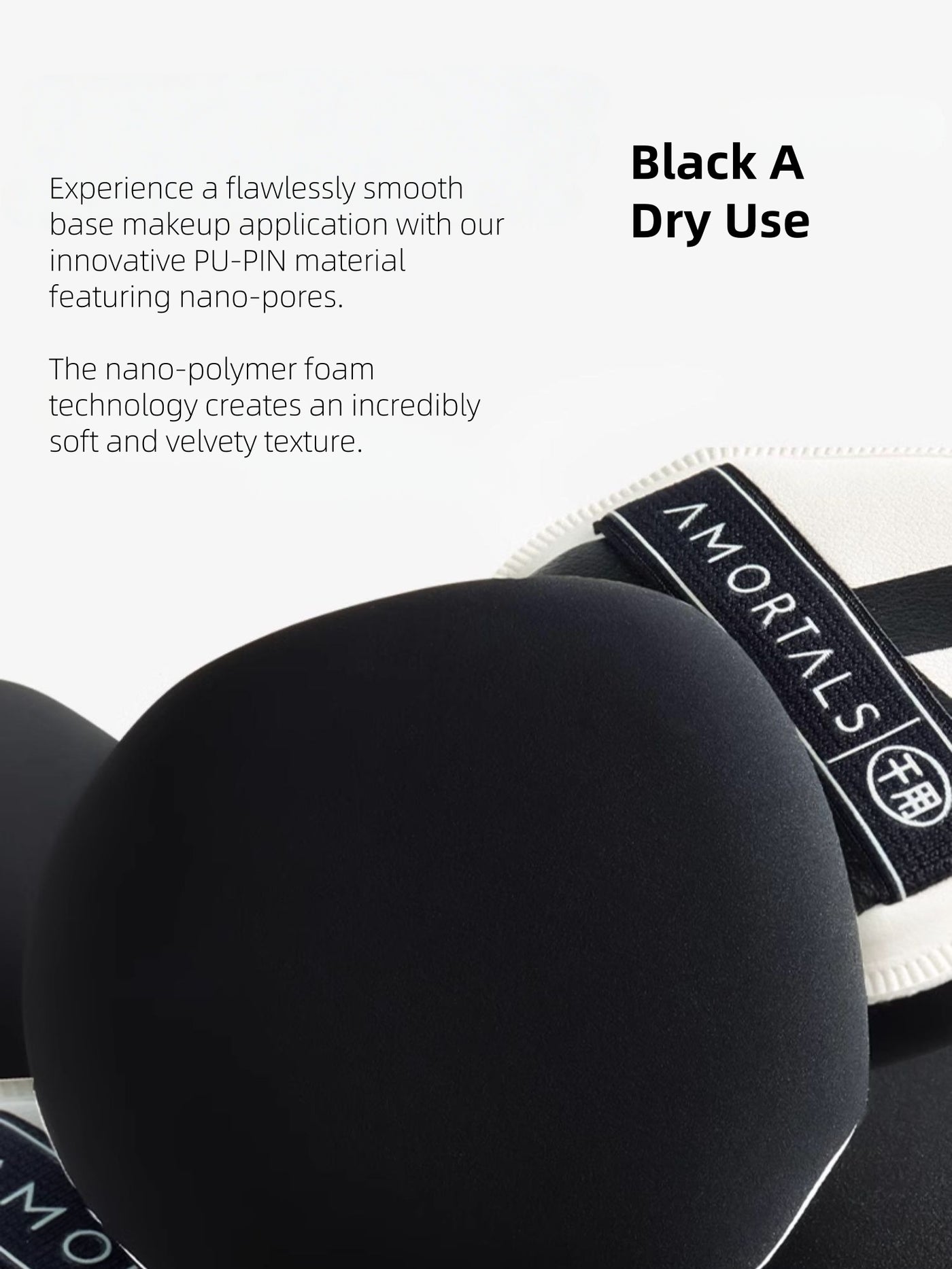 AMORTALS - Double A Makeup Puff Set