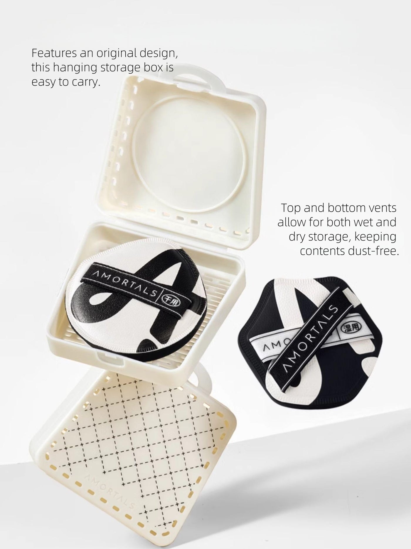 AMORTALS - Double A Makeup Puff Set