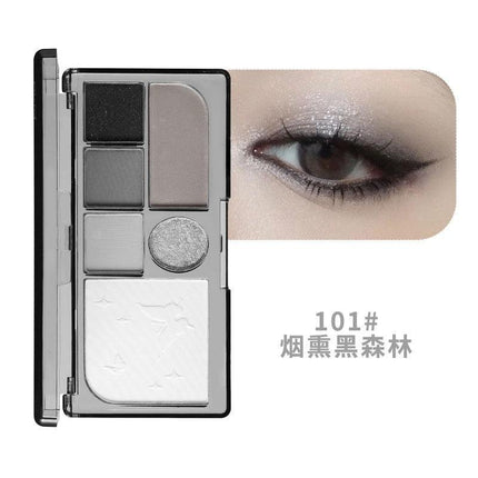 BIYA - Butterflies 6 Colors Eyeshadow Palette 7.05g