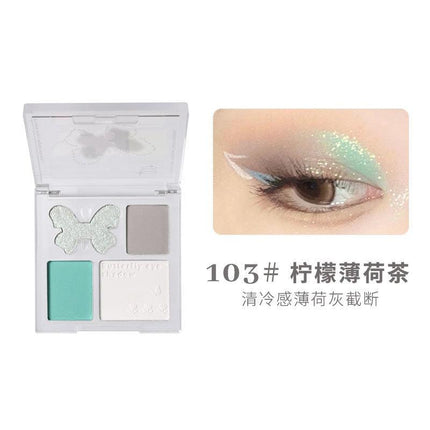 BIYA - Sweet Dream 4 Colors Eyeshadow Palette 4.5g