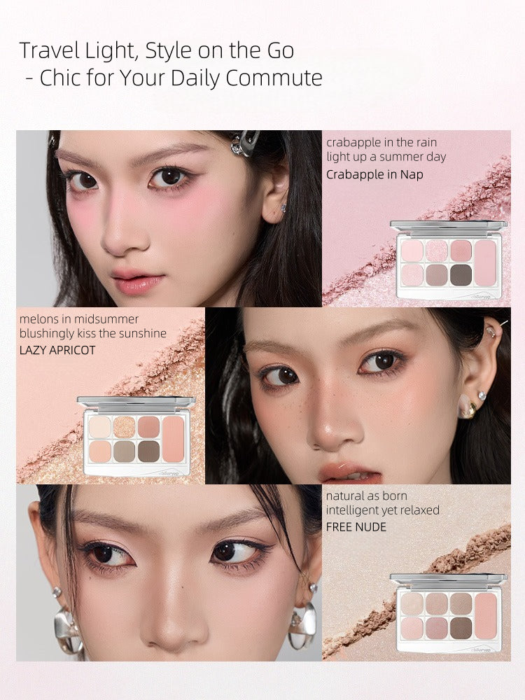 Cheeryep Wandering with Light Makeup All-in-one Face Palette 10g
