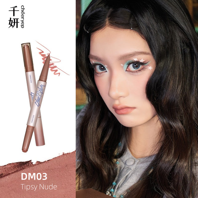 Cheeryep X DODO NAMI Matte Duo Lipstick 1.2g