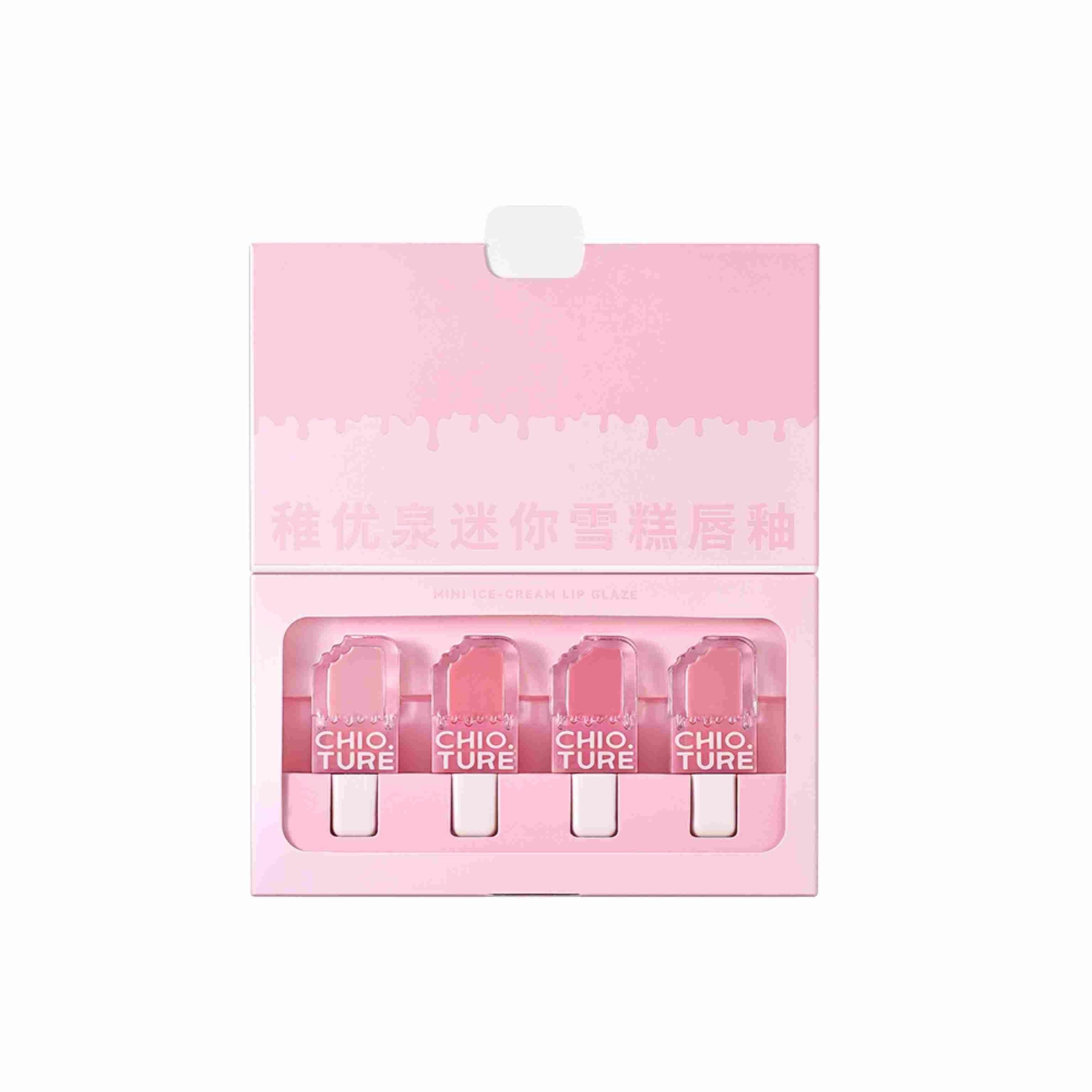 Chioture 迷你雪糕唇釉套装 4ml