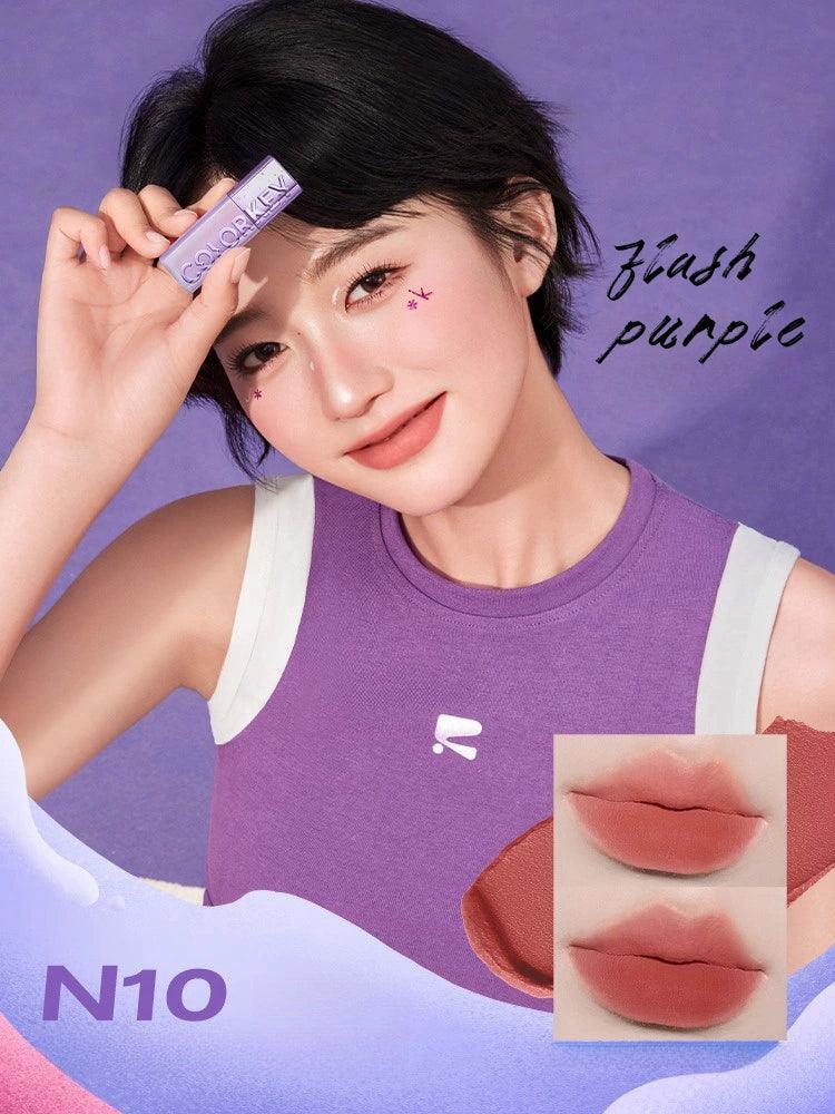Colorkey Flash Purple Soft Matte Lip Mud 3g
