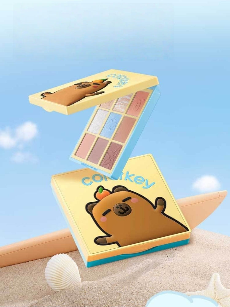 Colorkey 珂拉琪橙色水豚九色眼影盘 13.5g