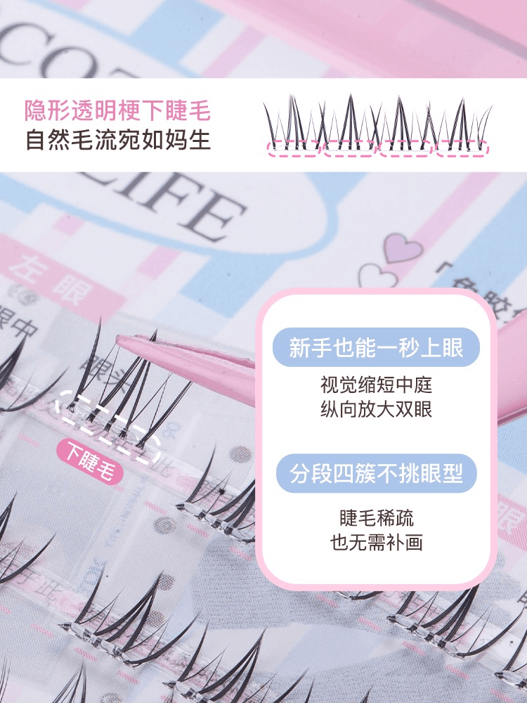 Flortte Cozy Daily Life 无胶假睫毛