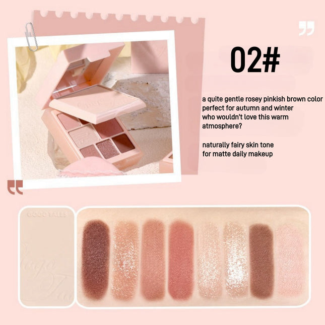 GOGOTALES - 2-IN-1 Kit Pressed Powder Eyeshadow Palette 15.2g