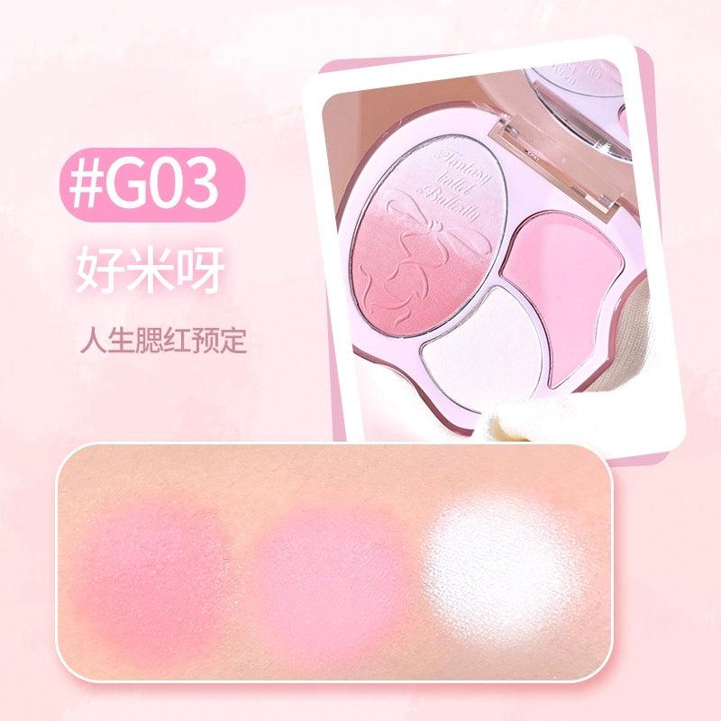 GOGO TALES Blush Highlight Palette 9g