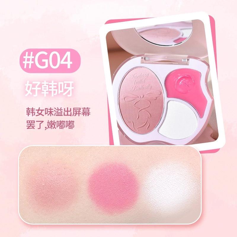 GOGO TALES Blush Highlight Palette 9g