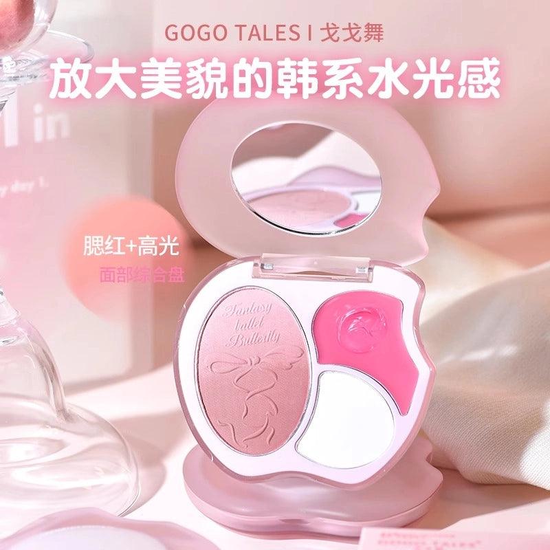 GOGO TALES 戈戈舞微醺时刻腮红高光粉盘 9g