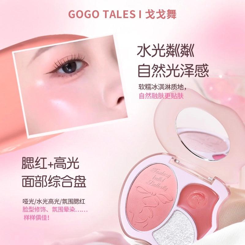 GOGO TALES 戈戈舞微醺时刻腮红高光粉盘 9g