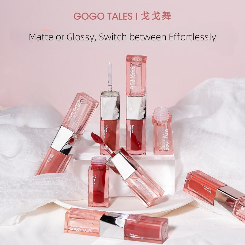 GOGO TALES 戈戈舞丰盈持久双头唇釉 4.8g