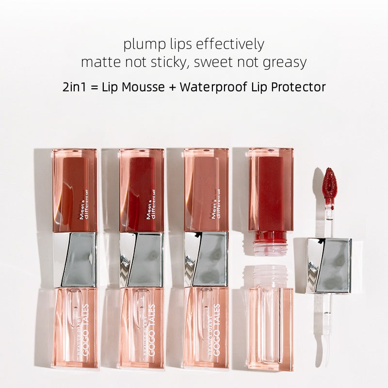 GOGOTALES - Plump Long-wear Double-end Lip Glaze 4.8g