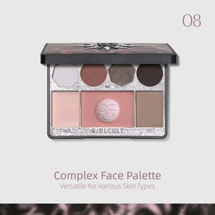 GirlCult - The Peach Blossom Spring Complex Face Palette