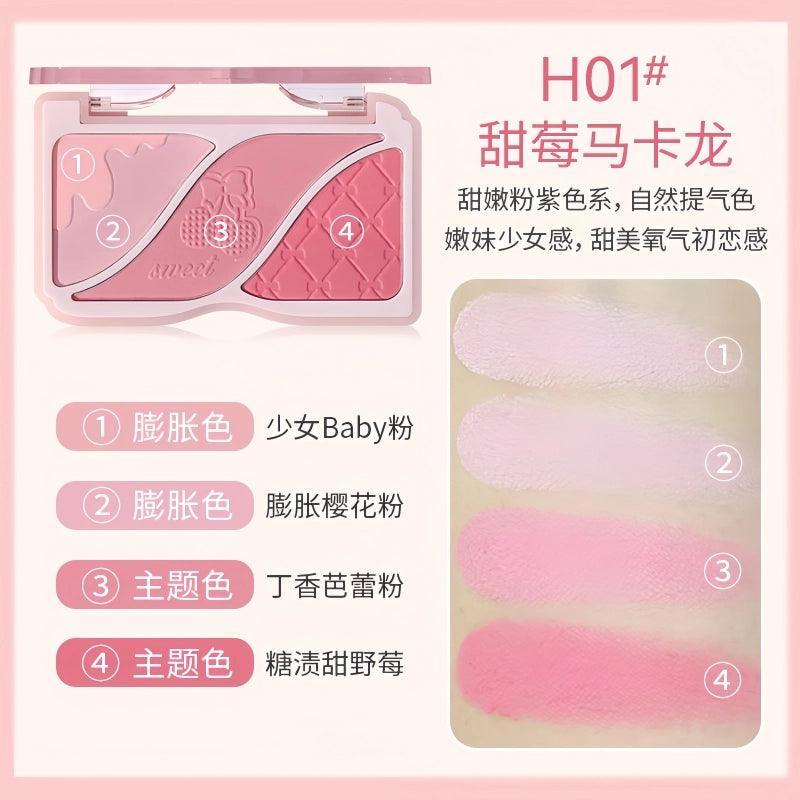 HOLD LIVE Triple Colors Powder Blusher 9g