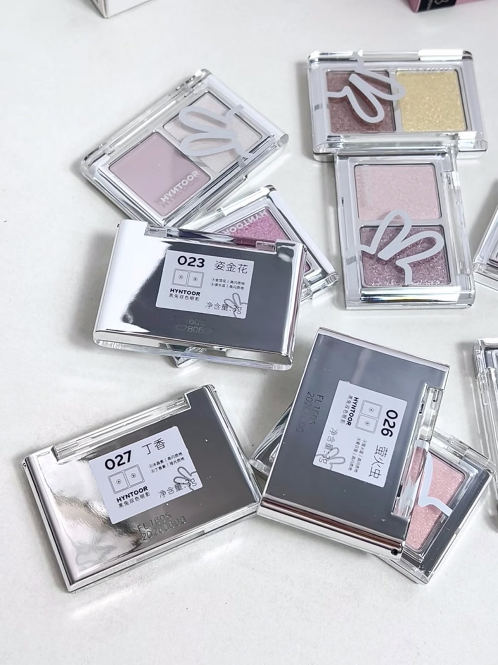 HYNTOOR Rich Spring of Flowers Eyeshadow Duo 3g