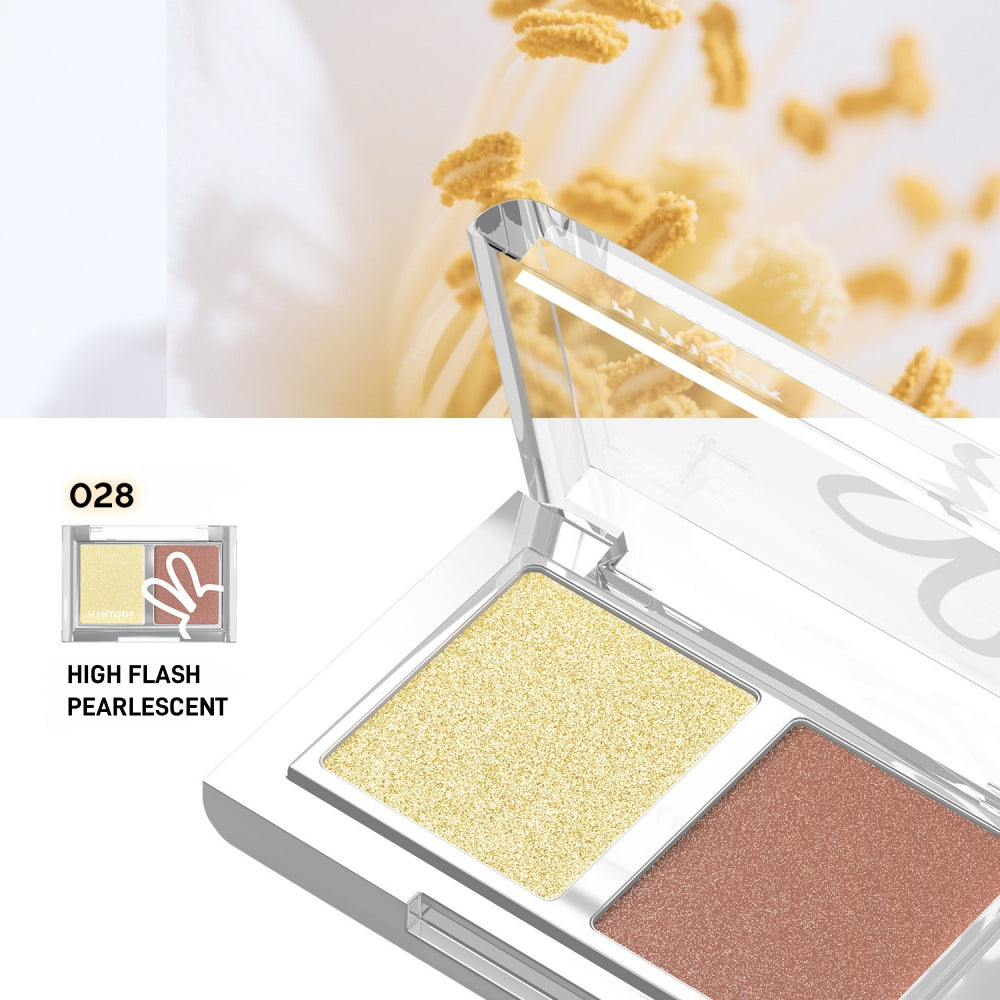 HYNTOOR Rich Spring of Flowers Eyeshadow Duo 3g