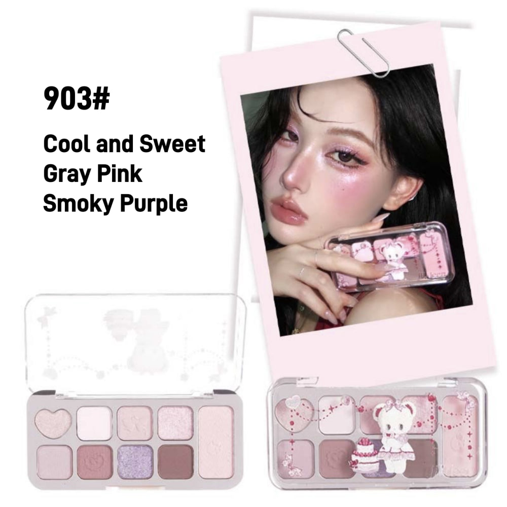 JILL LEEN 9 Colors All in One Eye Palette 8g