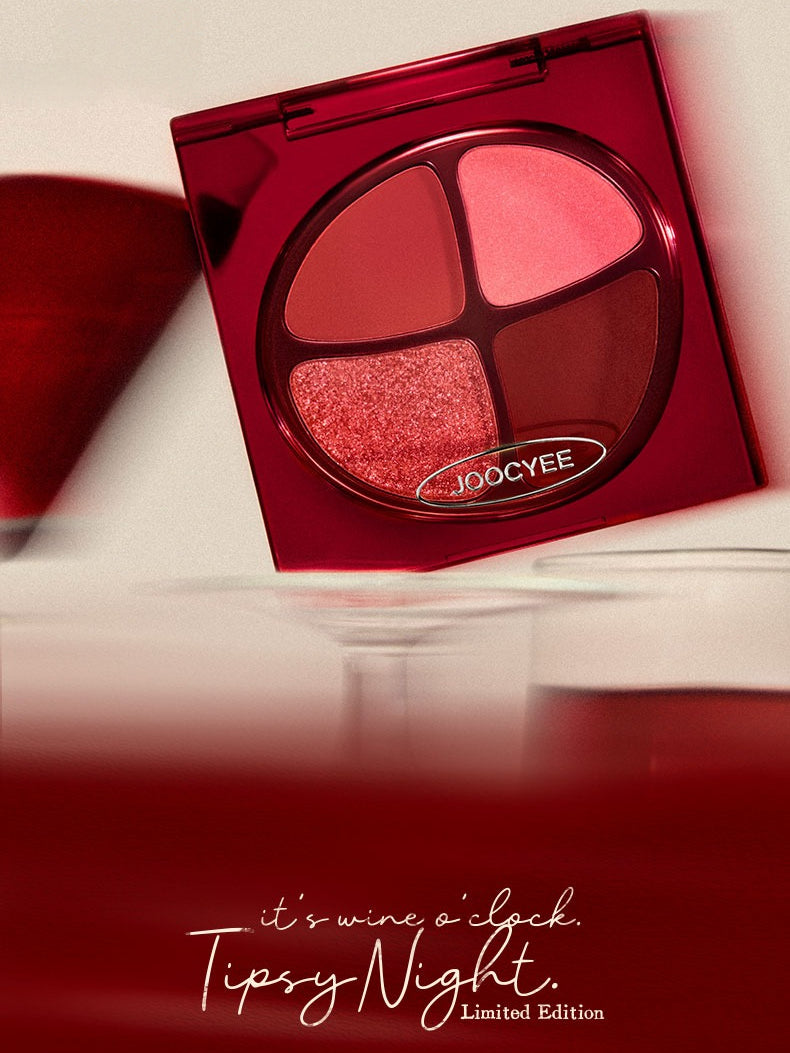 JOOCYEE - [Tipsy Night] Mini Quad Eyeshadow 4.3g