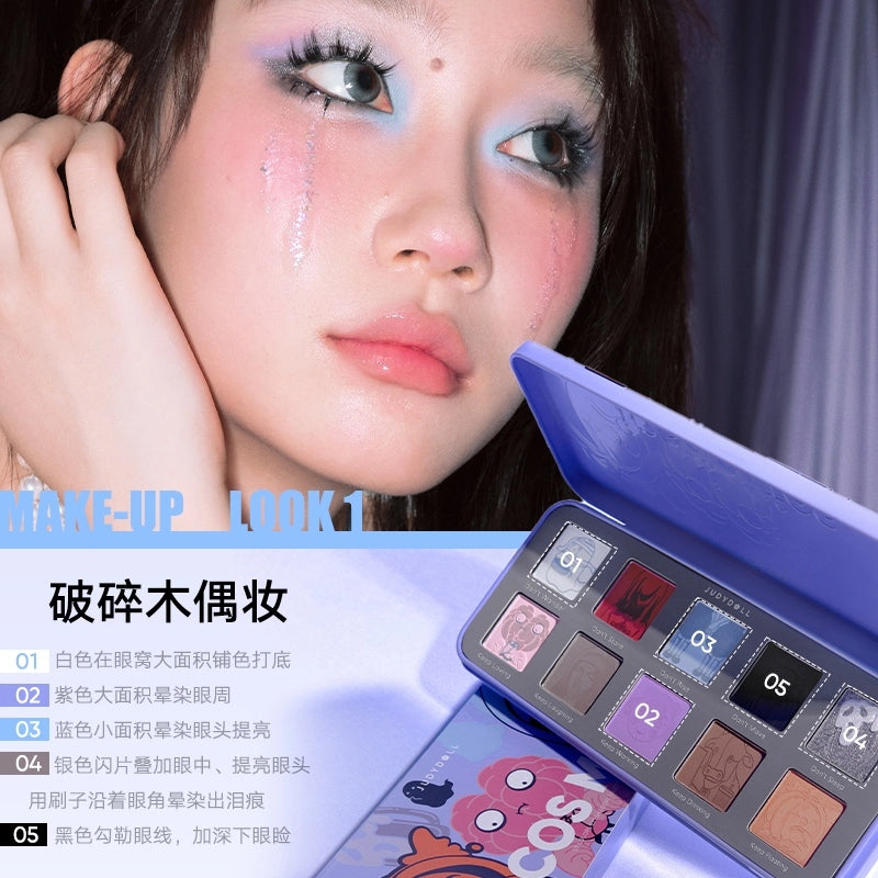 Judydoll 10 Colors Eyeshadow All Saints' Day 2024V. 11g