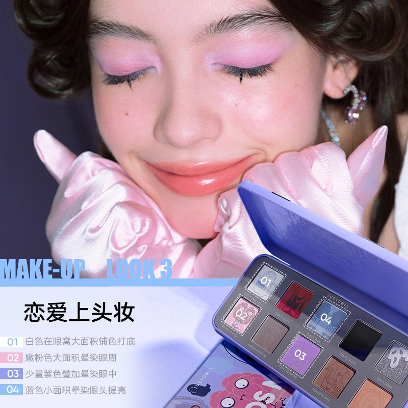 Judydoll 10 Colors Eyeshadow All Saints' Day 2024V. 11g