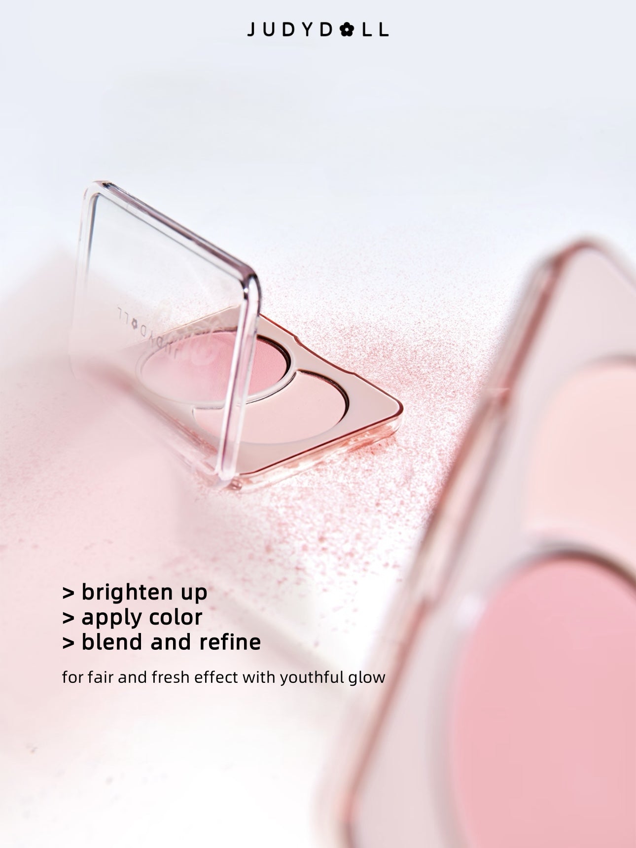 Judydoll -  Dual Color Combination Blush 6g