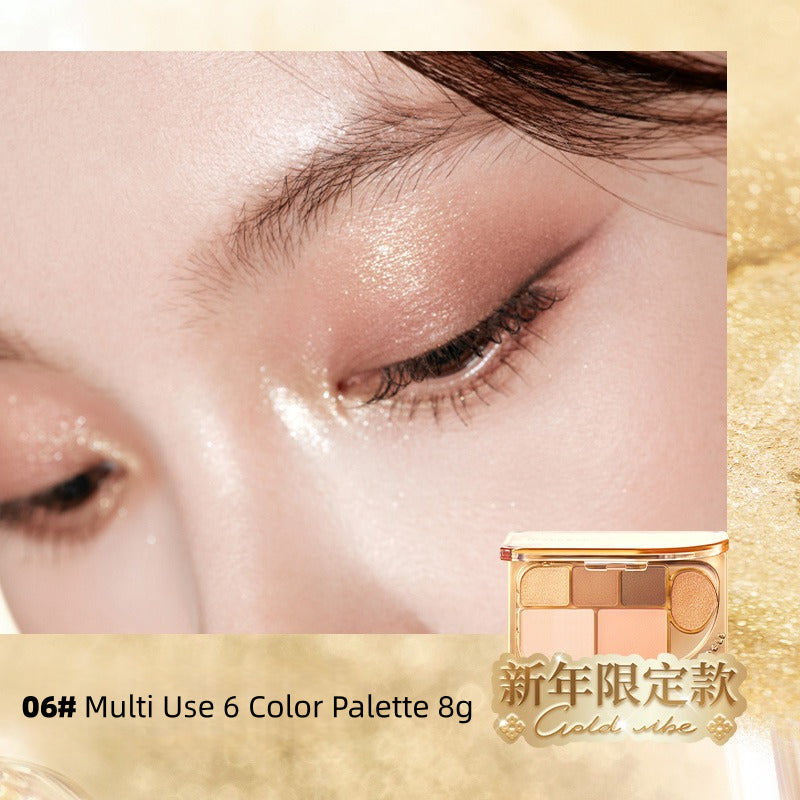 Gold Vibe Series Makeup Look for New Year