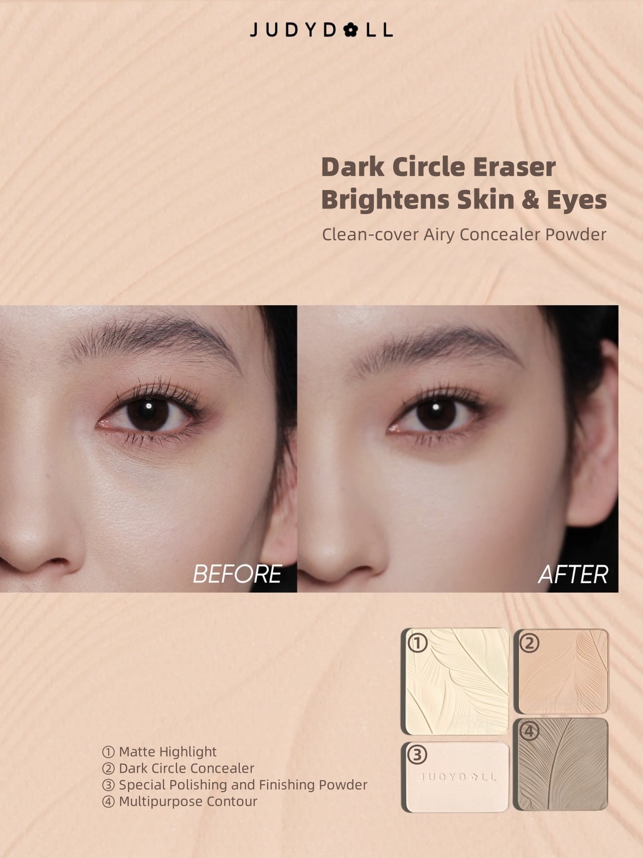 Judydoll -  Highlight and Contour 9g