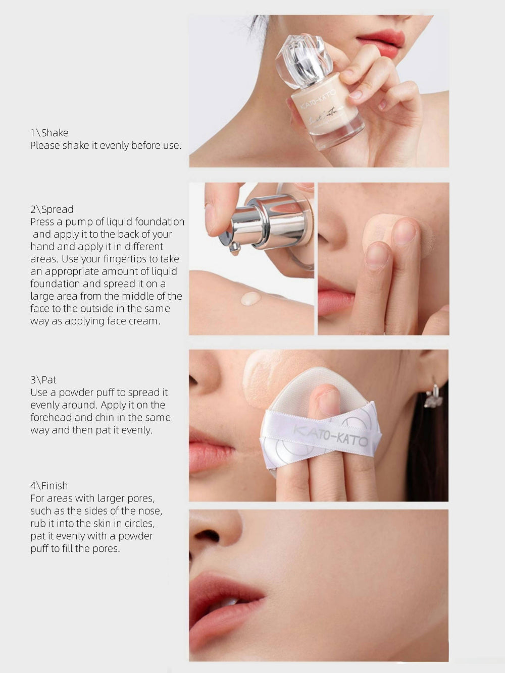 KATOKATO - Just in Tune Foundation 30g